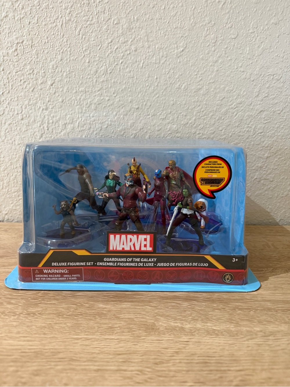 Marvel Guardians of the Galaxy Figurine Set - Blue Packaging